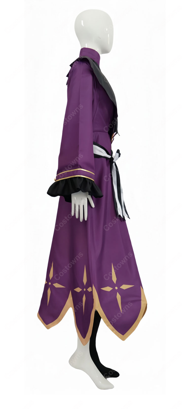 天使☆騒々 RE-BOOT! 前世は異世界の魔族 谷風天音 コスプレ衣装-4