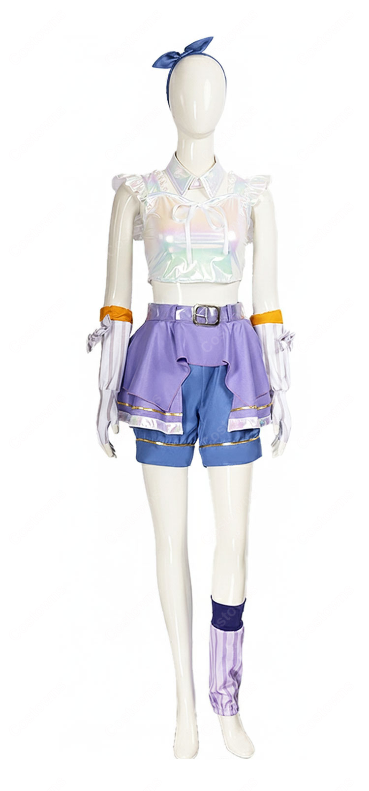 学園アイドルマスター 藤田ことね 雨上がりのアイリス アイドル衣装 コスプレ衣装-2