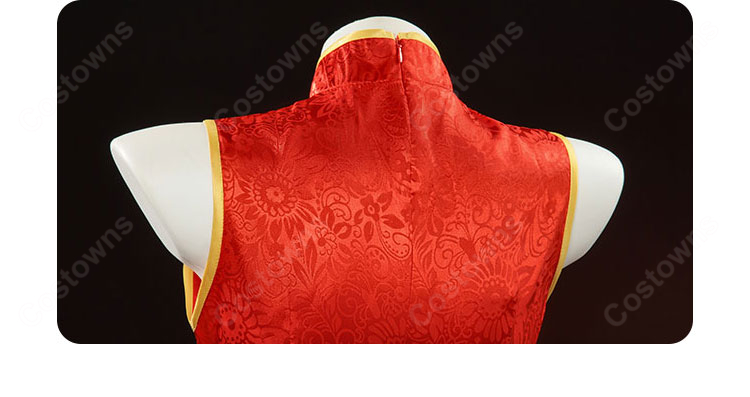 To LOVEる -とらぶる- 金色の闇 ヤミ  チャイナドレス コスプレ衣装-10