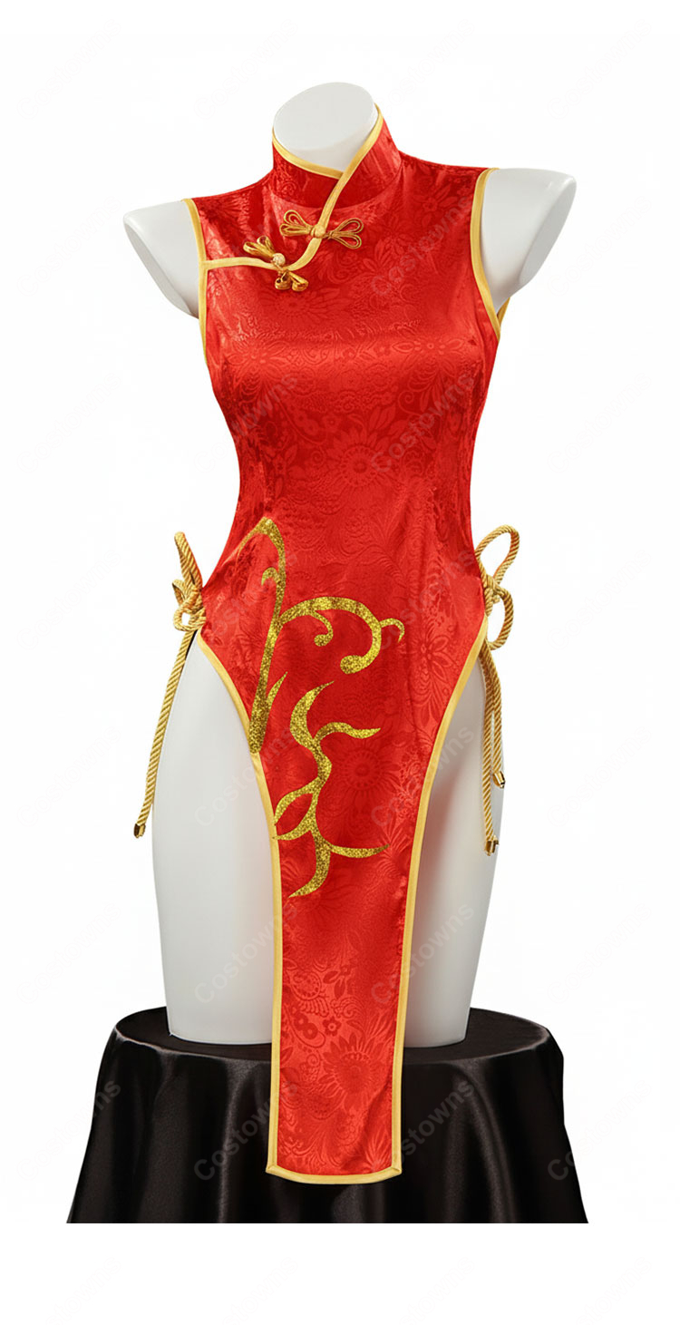 To LOVEる -とらぶる- 金色の闇 ヤミ  チャイナドレス コスプレ衣装-2