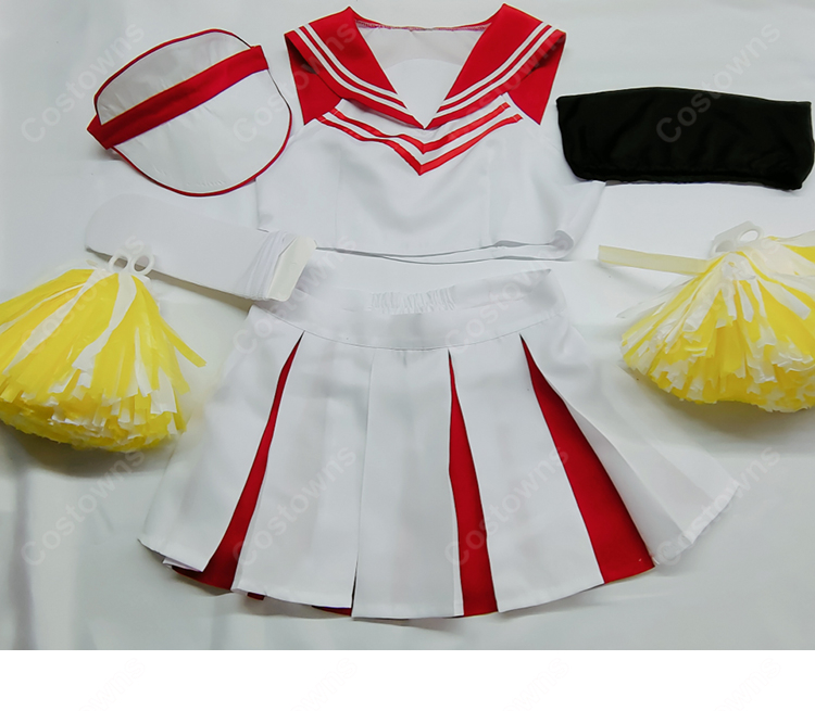 ブルーアーカイブ 春原ココナ チアガール 衣装 コスプレ衣装-6