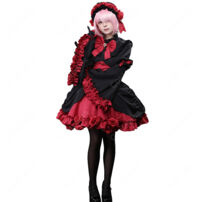 Re:ゼロから始める異世界生活 ラム ゴシックドレス姿 コスプレ衣装(Re:ゼロから始める異世界生活 コスプレ衣装)