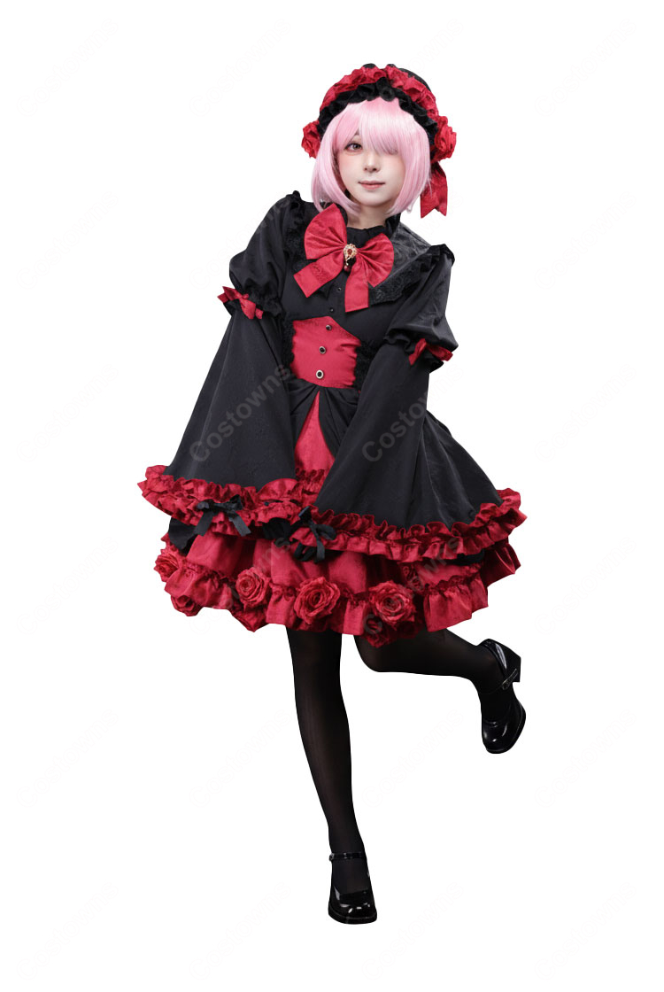 Re:ゼロから始める異世界生活 ラム ゴシックドレス姿 コスプレ衣装-2