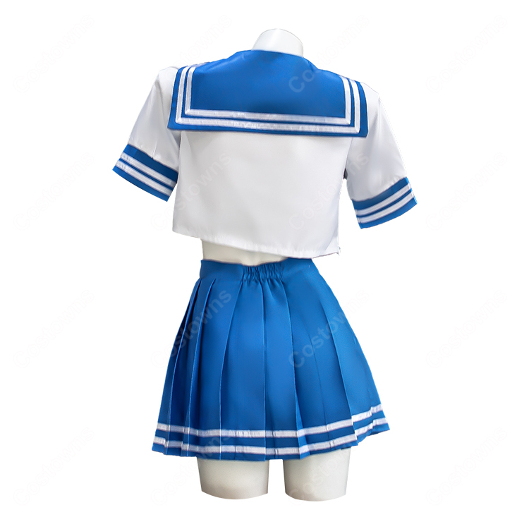 らき☆すた 泉こなた 夏服 コスプレ衣装 セーラー服 - Costowns