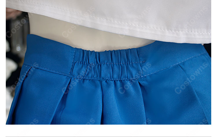 らき☆すた 泉こなた 夏服 コスプレ衣装 セーラー服-8