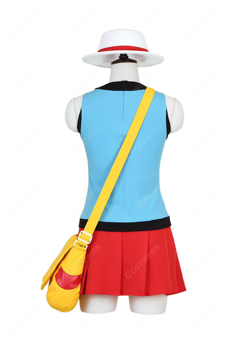 ポケットモンスター ファイアレッド・リーフグリーン リーフ  コスプレ衣装-4