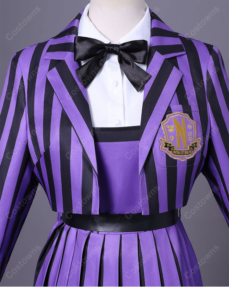 ウェンズデー シーズン2 パート2 イーニッド・シンクレア 制服 コスプレ衣装-14