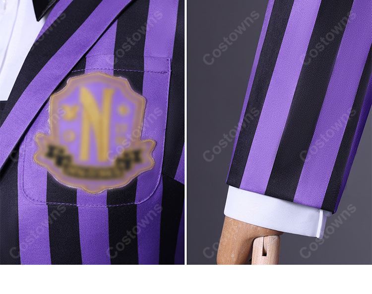 ウェンズデー シーズン2 パート2 イーニッド・シンクレア 制服 コスプレ衣装-12