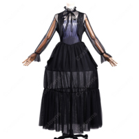 ウェンズデー シーズン2 パート2 ウェンズデー・アダムス ドレス コスプレ衣装(202×202)