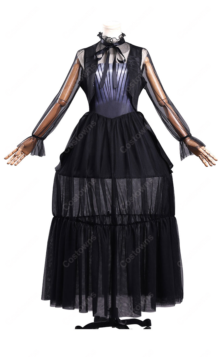 ウェンズデー シーズン2 パート2 ウェンズデー・アダムス ドレス コスプレ衣装-2