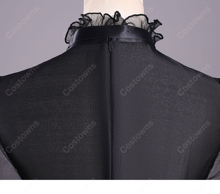 ウェンズデー シーズン2 パート2 ウェンズデー・アダムス ドレス コスプレ衣装-9