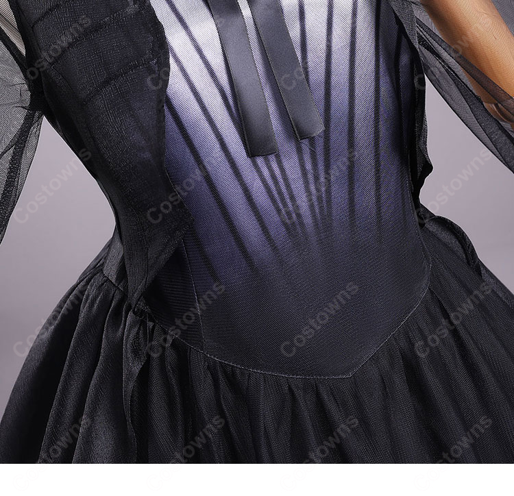 ウェンズデー シーズン2 パート2 ウェンズデー・アダムス ドレス コスプレ衣装-8