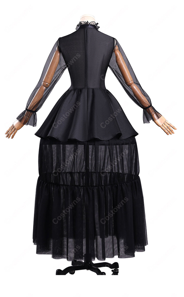ウェンズデー シーズン2 パート2 ウェンズデー・アダムス ドレス コスプレ衣装-4