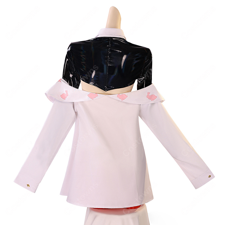 即発送　ニケ　NIKKE ルージュ　バニー　ウィッグ付　コスプレ衣装 勝利の女神:NIKKE ルージュ:アンラッキーラビット 逆バニー衣装