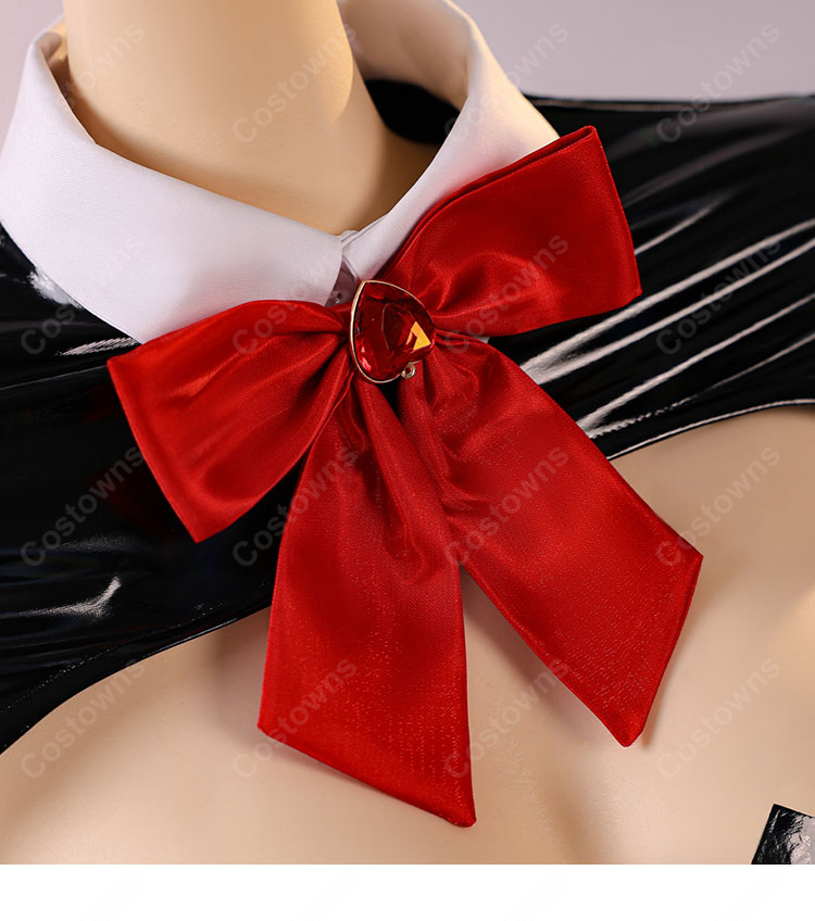 勝利の女神:NIKKE  ルージュ:アンラッキーラビット 逆バニー衣装 コスプレ衣装-7