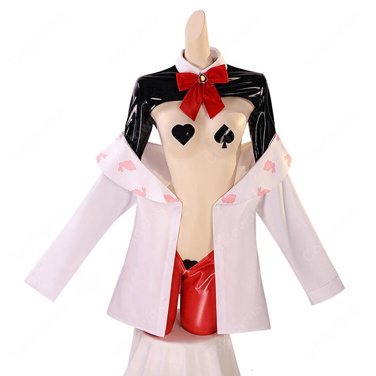 NIKKE コスプレ ルージュ バニーガール 勝利の女神:NIKKE ルージュ:アンラッキーラビット 逆バニー衣装