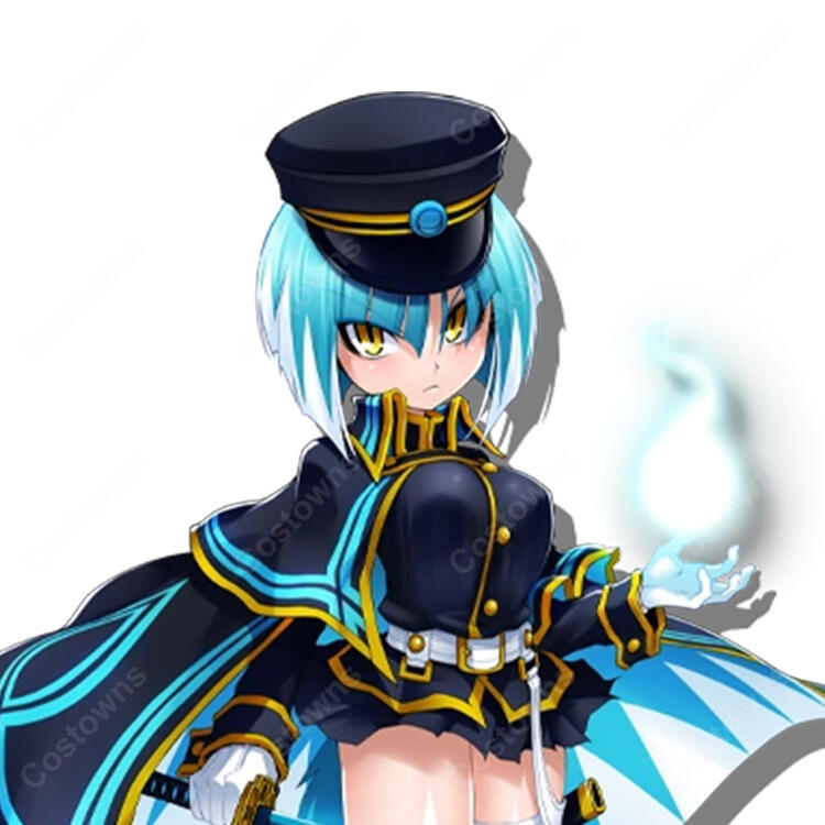 ボンバーガール アサギ コスプレウィッグ 尻尾 耳 - Costowns