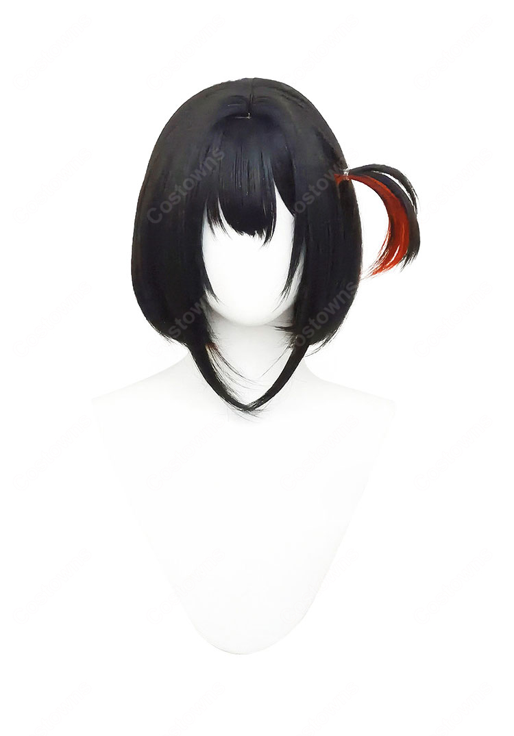 勝利の女神:NIKKE  ルージュ:アンラッキーラビット 逆バニー コスプレウィッグ-2