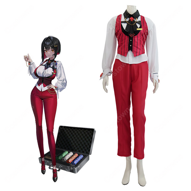 勝利の女神:NIKKE ルージュ コスプレ衣装-1