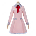 カードキャプターさくら クリアカード編 木之本桜 コスプレ衣装 私服 ピンクベージュワンピースコート