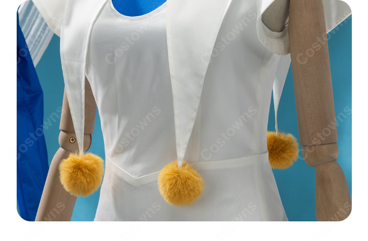 カードキャプターさくら 木之本桜 バトルコスチューム ピエロ風 コスプレ衣装-7