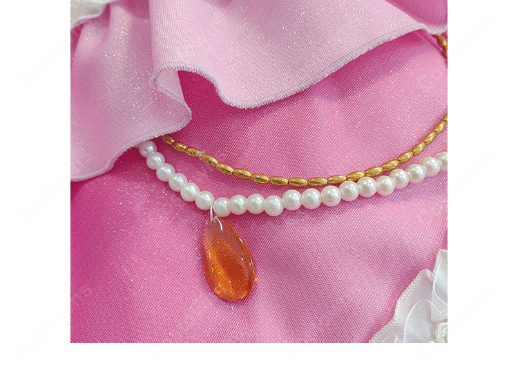 アイカツスターズ! 白鳥ひめ ドリーミングプリンセスコーデ コスプレ衣装-8