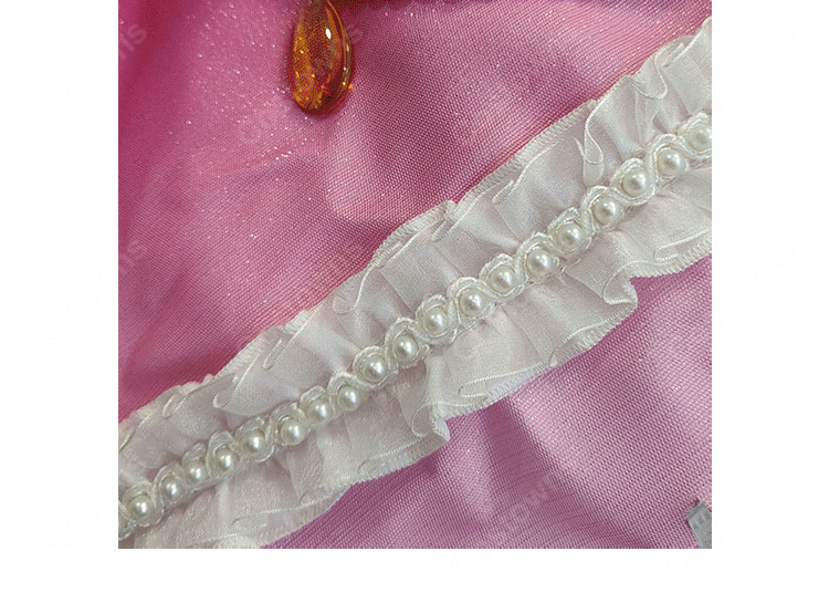 アイカツスターズ! 白鳥ひめ ドリーミングプリンセスコーデ コスプレ衣装-7