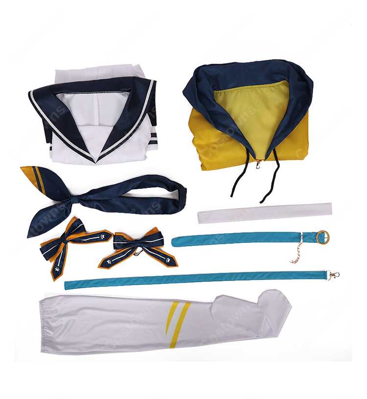 個人勢VTuber WeatherPlanet 天晴ひなた コスプレ衣装-4