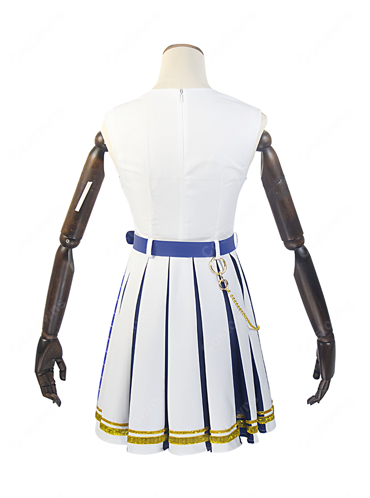 アイカツアカデミー！ 姫乃みえる 真未夢メエ 和央パリン 凛堂たいむ 制服 コスプレ衣装-6