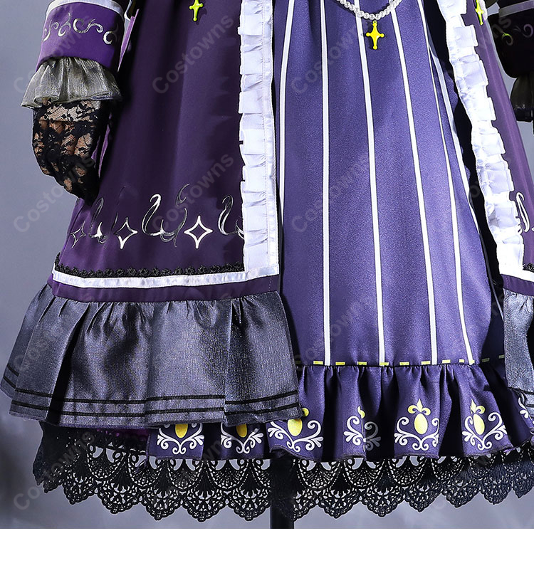 プロジェクトセカイ カラフルステージ! feat. 初音ミク ステップに想いをのせて 草薙寧々 コスプレ衣装 シェリール・オートクチュール ライブ衣装-5