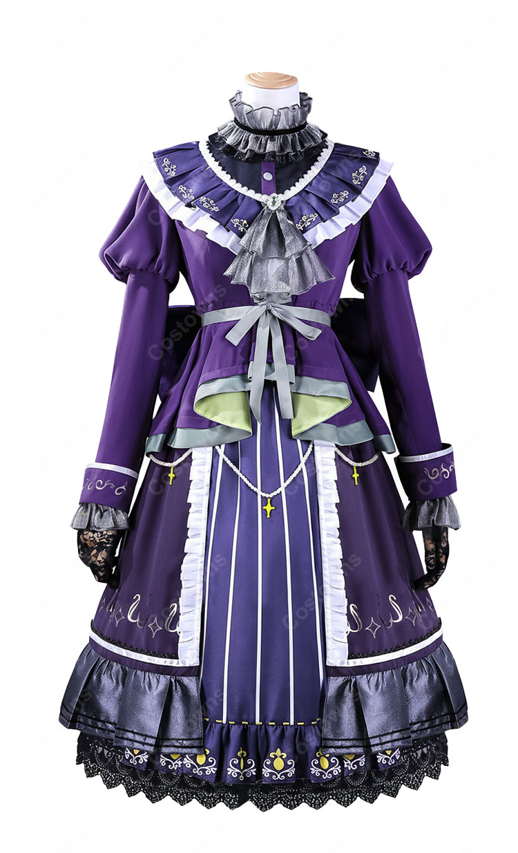 プロジェクトセカイ カラフルステージ! feat. 初音ミク ステップに想いをのせて 草薙寧々 コスプレ衣装 シェリール・オートクチュール ライブ衣装-2