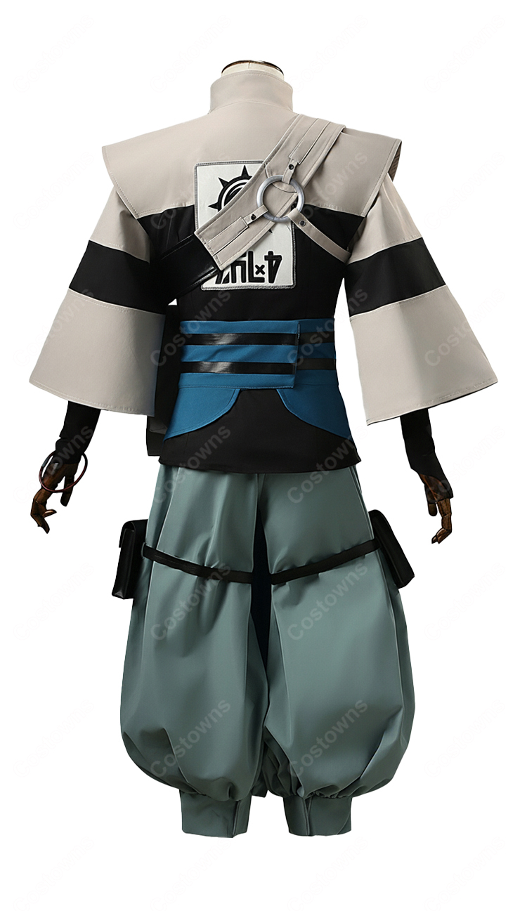 ガチアクタ ザンカ・ニジク 刺繍 コスプレ衣装-3