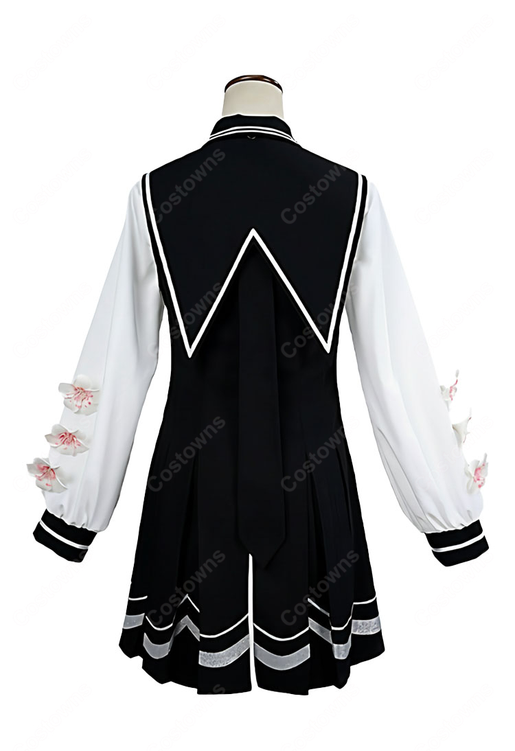 魔法少女ノ魔女裁判 桜羽エマ コスプレ衣装-4
