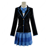 千歳くんはラムネ瓶のなか 柊夕湖 青海陽 コスプレ衣装 制服(送料無料)