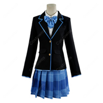 千歳くんはラムネ瓶のなか 柊夕湖 青海陽 コスプレ衣装 制服(202×202)