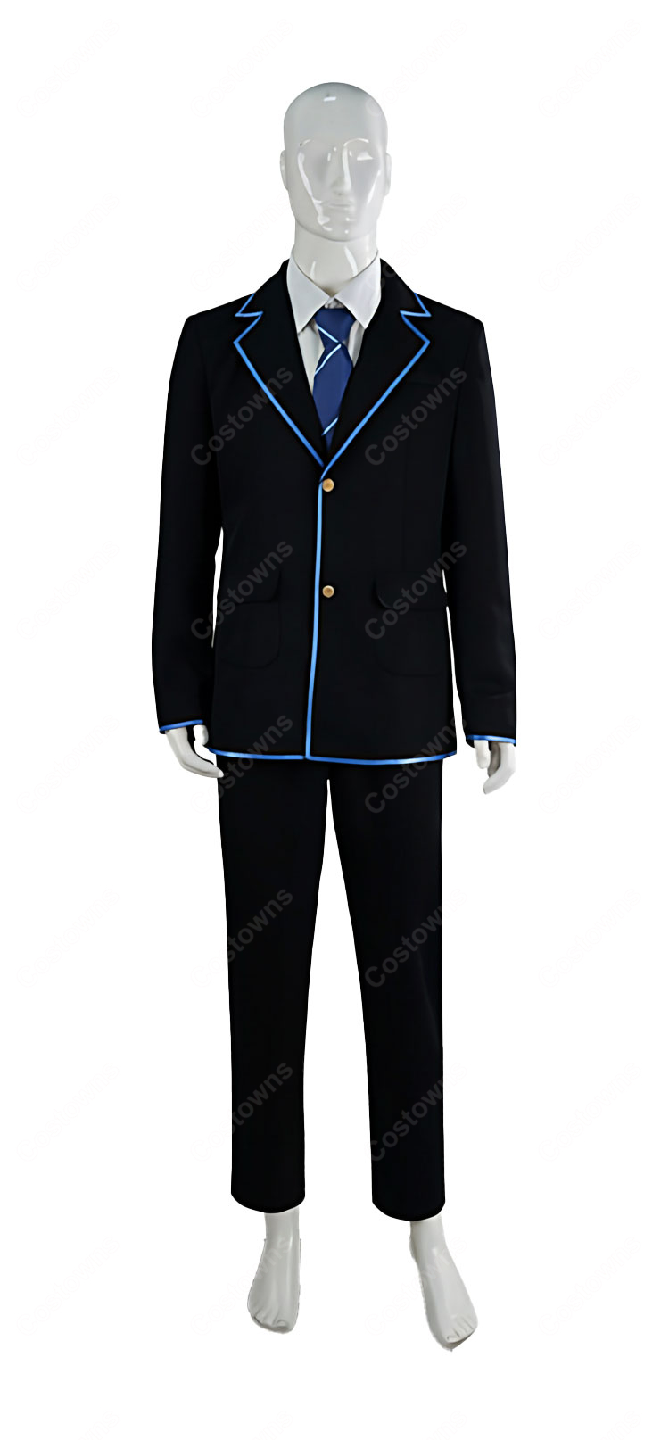 千歳くんはラムネ瓶のなか 千歳朔 コスプレ衣装 制服-2