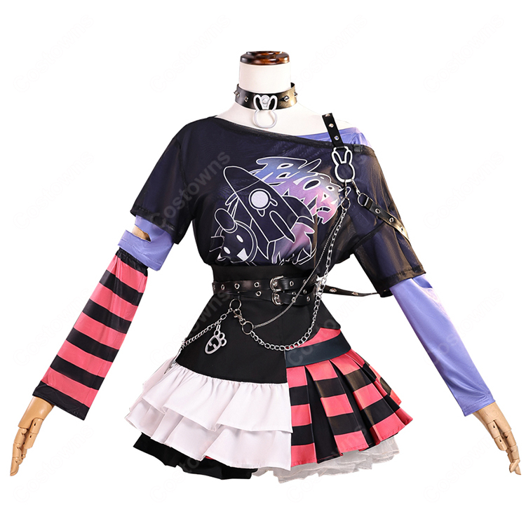 hololive ホロライブ 兎田ぺこら 堕天使パンク衣装 コスプレ衣装