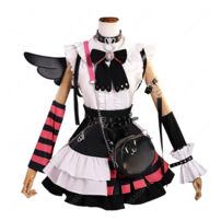 hololive ホロライブ 兎田ぺこら 堕天使パンク衣装 コスプレ衣装(ホロライブ（hololive） コスプレ衣装)