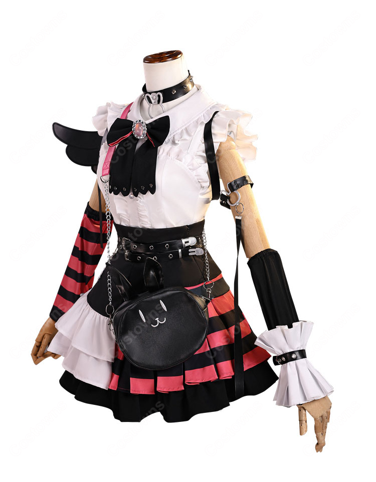 hololive ホロライブ 兎田ぺこら 堕天使パンク衣装 コスプレ衣装-3