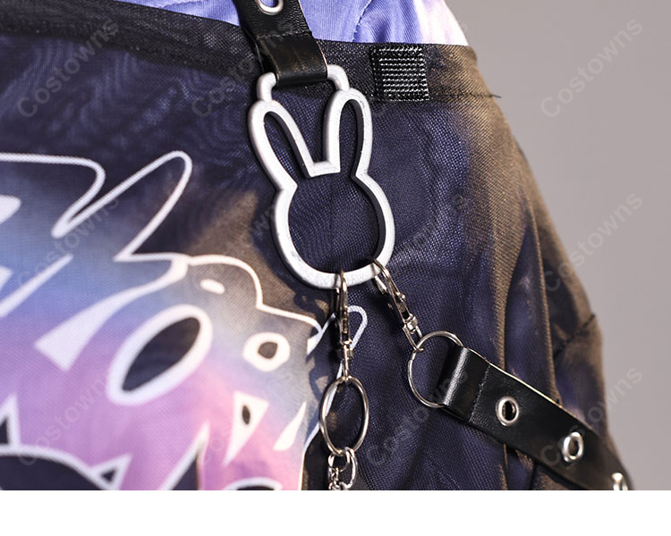 hololive ホロライブ 兎田ぺこら 堕天使パンク衣装 コスプレ衣装-19