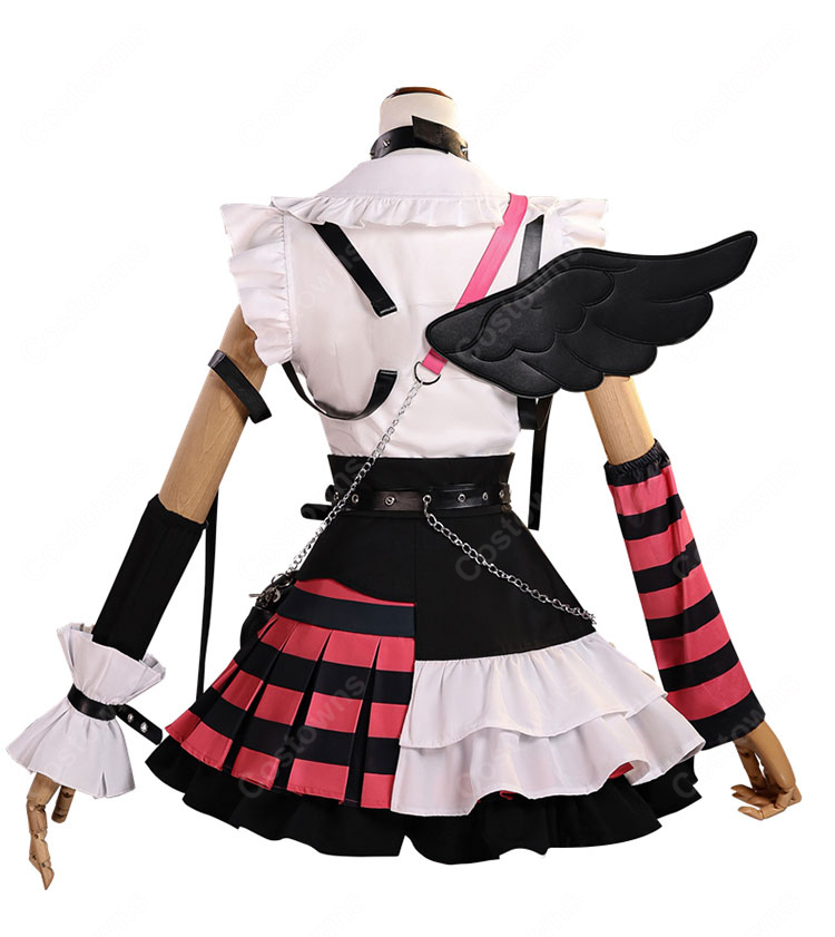 hololive ホロライブ 兎田ぺこら 堕天使パンク衣装 コスプレ衣装-4