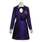 ウェンズデー シーズン2 パート2 イーニッド・シンクレア コスプレ衣装 刺繍 制服