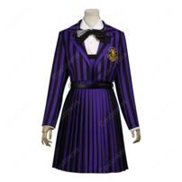 ウェンズデー シーズン2 パート2 イーニッド・シンクレア コスプレ衣装 刺繍 制服(その他 コスプレ衣装)