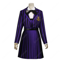 ウェンズデー シーズン2 パート2 イーニッド・シンクレア コスプレ衣装 刺繍 制服(202×202)