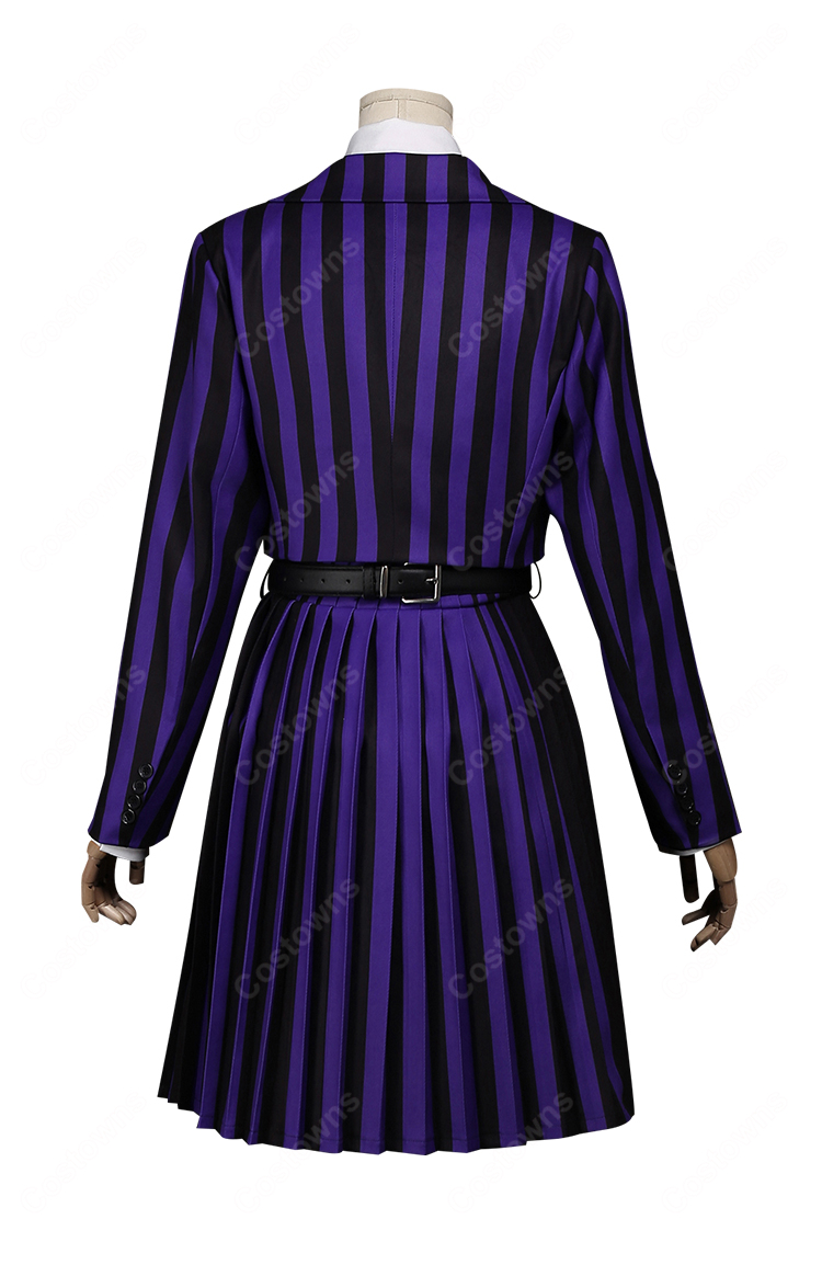 ウェンズデー シーズン2 パート2 イーニッド・シンクレア コスプレ衣装  刺繍 制服-4