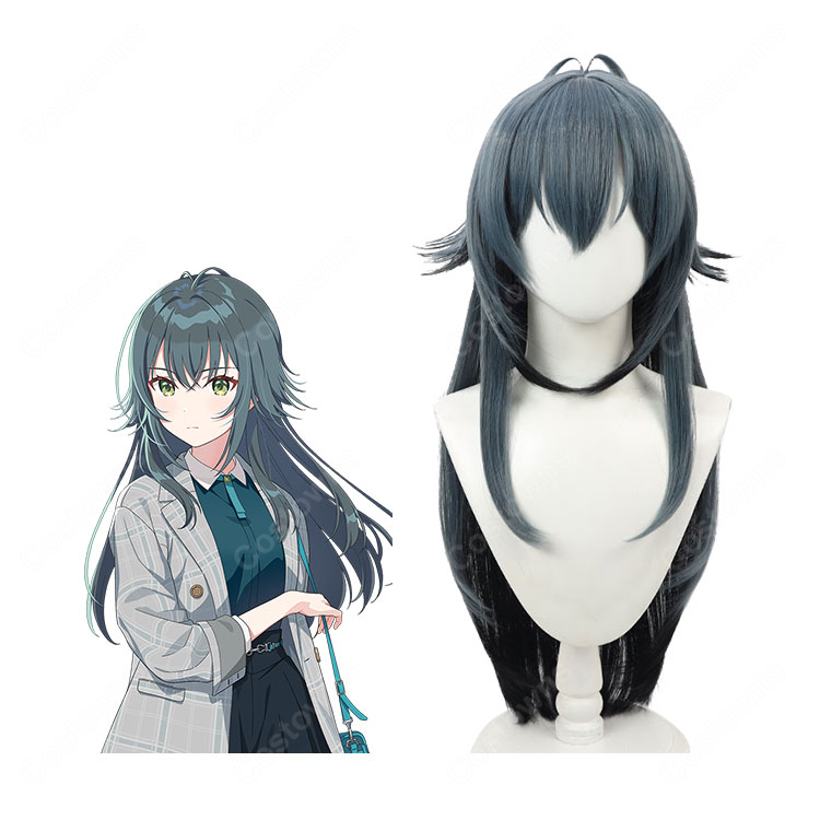 学園アイドルマスター 月村手毬 コスプレウィッグ-1