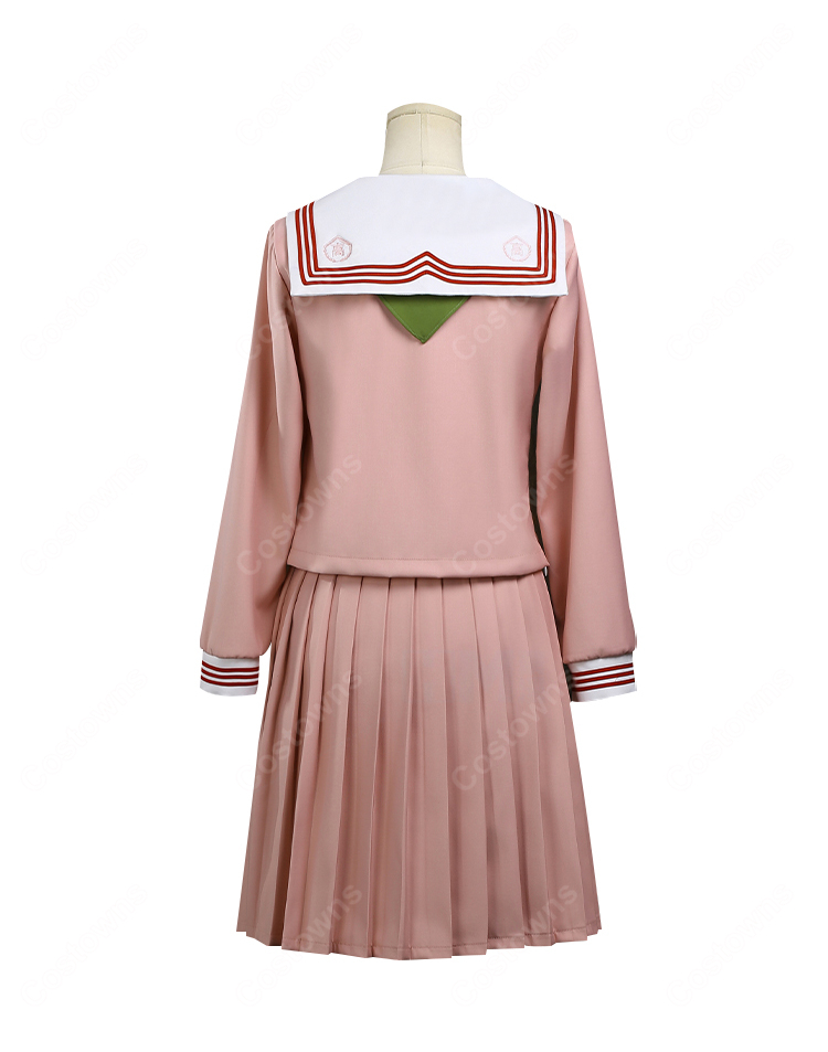 サイレントヒルf 深水雛子 ピンクラビット  制服 コスプレ衣装-3