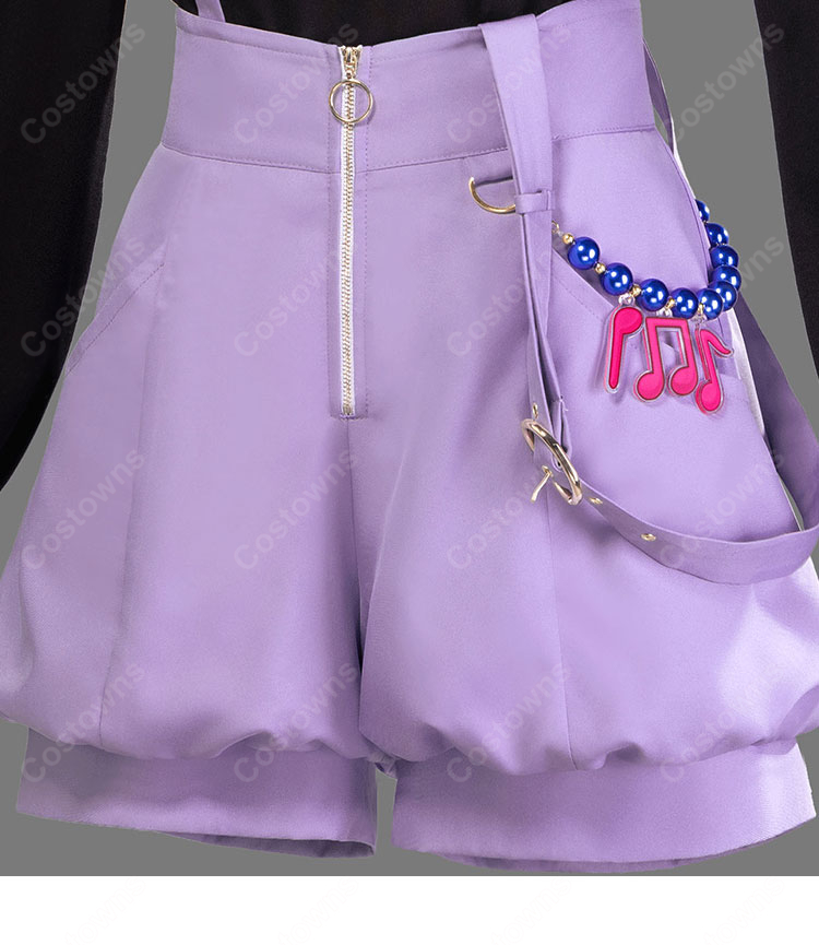 プロジェクトセカイ × たまごっちコラボ メロディっち 白石杏 コスプレ衣装-6