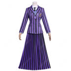 ウェンズデー シーズン2 ネヴァーモア学園の生徒 制服 コスプレ衣装