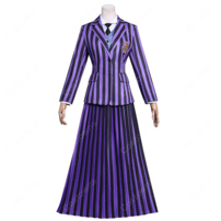 ウェンズデー シーズン2 ネヴァーモア学園の生徒 制服 コスプレ衣装(202×202)